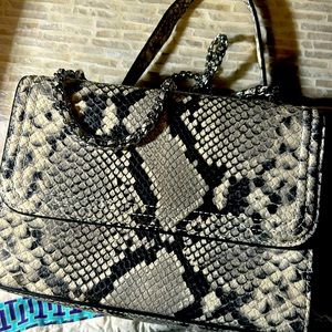 Tory Burch snakeskin crossbody